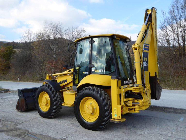 Аренда экскаватора-погрузчика KOMATSU WB97S