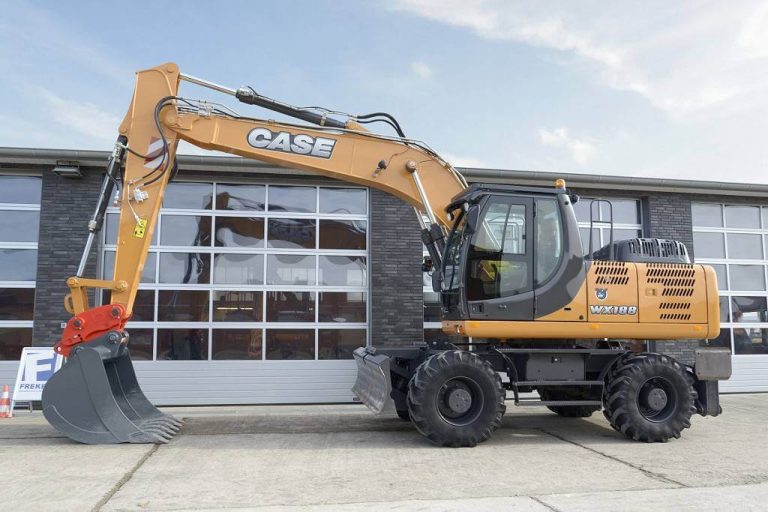 Аренда колесного экскаватора CASE WX188