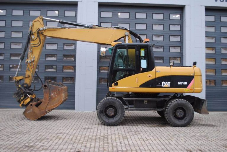 Аренда колесного экскаватора Caterpillar M316D