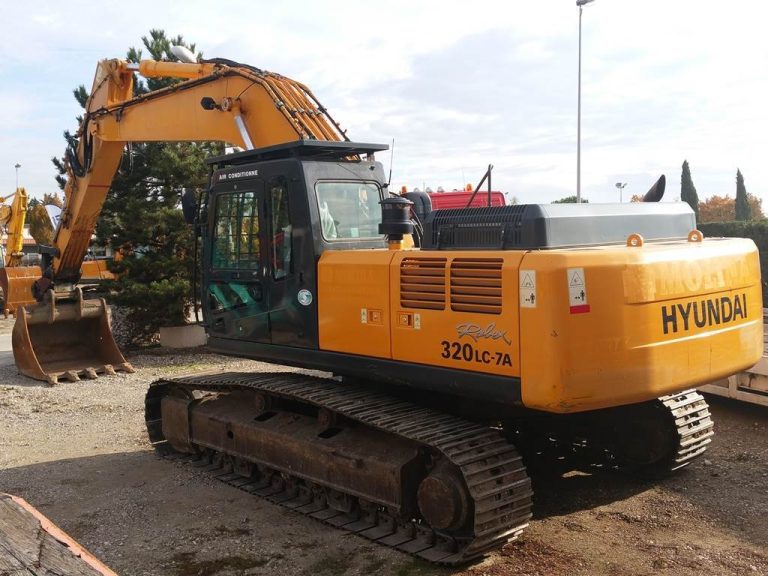Аренда гусеничного экскаватора Hyundai R320LC-7A