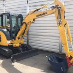 Аренда мини-экскаватора Komatsu PC35MR-3