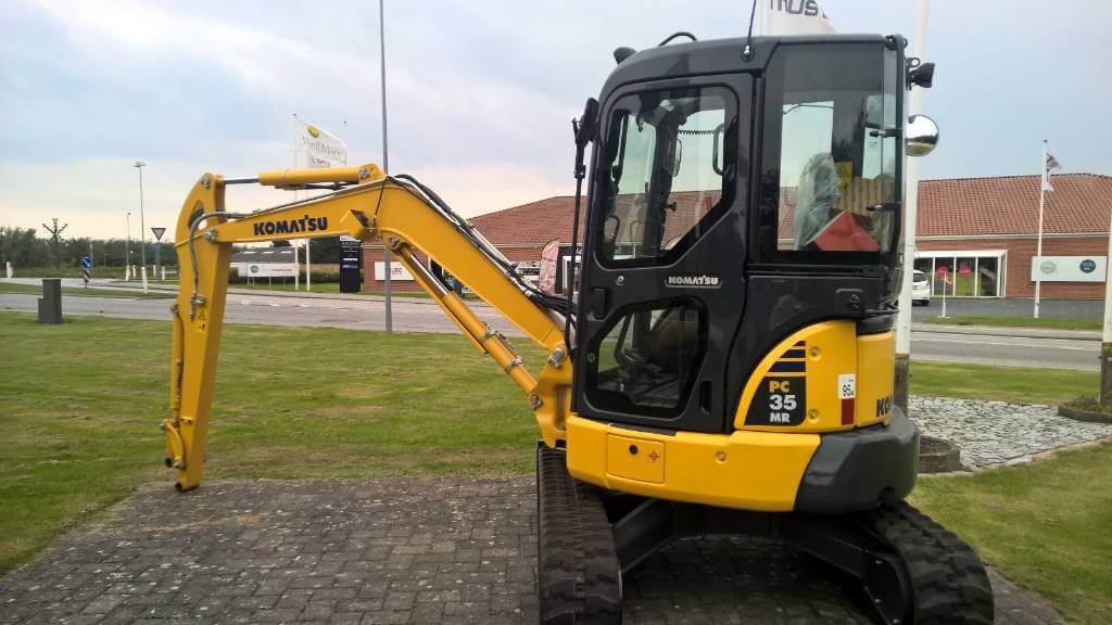 Аренда мини-экскаватора Komatsu PC35MR-3 — фото 3
