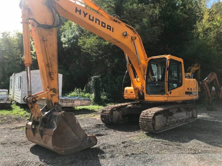 Аренда гусеничного экскаватора Hyundai R210NLC-7