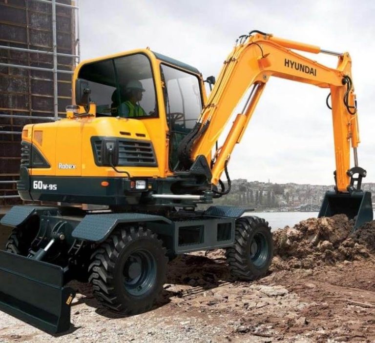 Аренда мини-экскаватора Hyundai R60W-9S