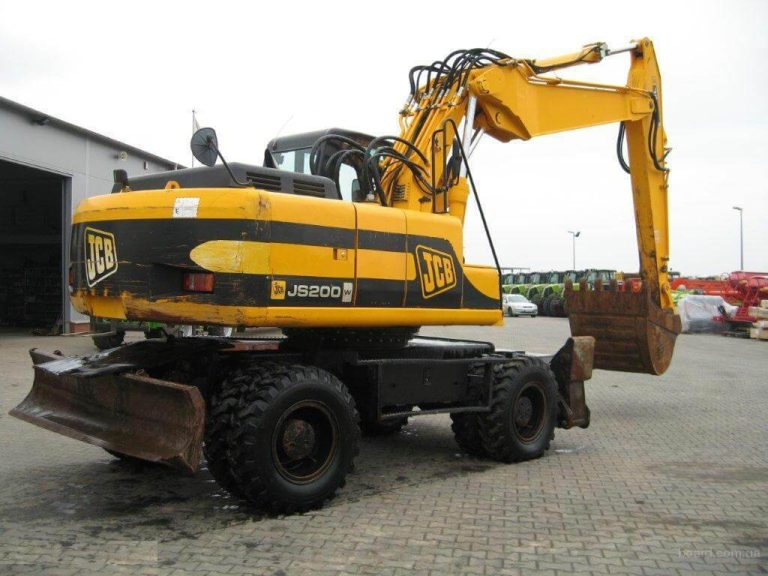 Аренда экскаватора JCB JS200W
