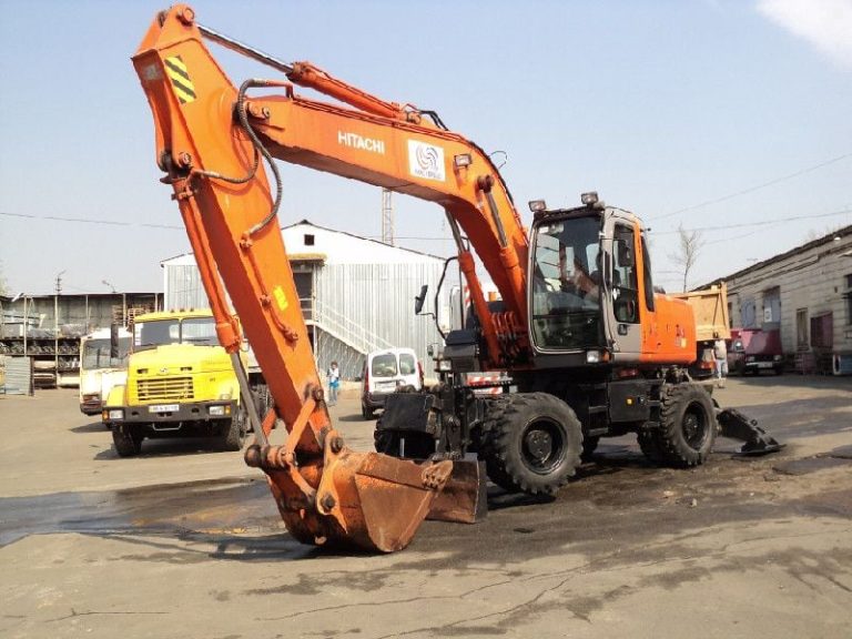 Аренда экскаватора Hitachi ZX 180W