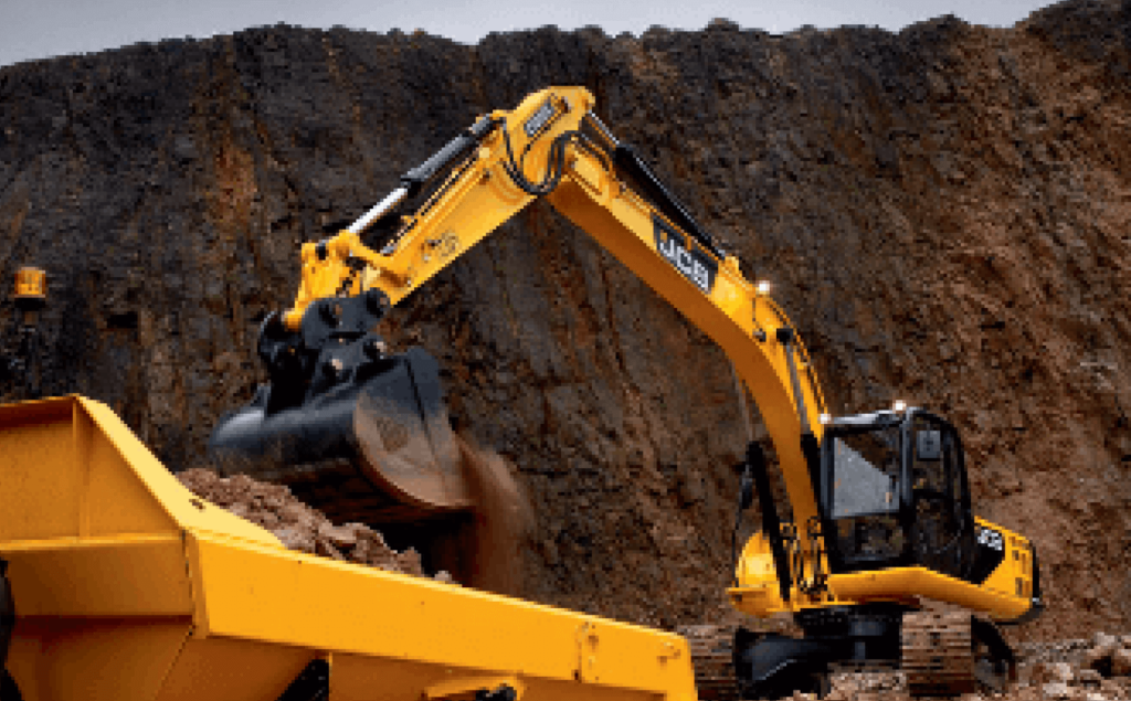 Аренда полуболотного экскаватора JCB JS260 LC