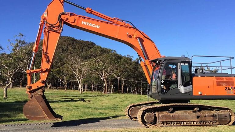 Аренда полуболотного гусеничного экскаватора HITACHI ZX 350 H — фото 2