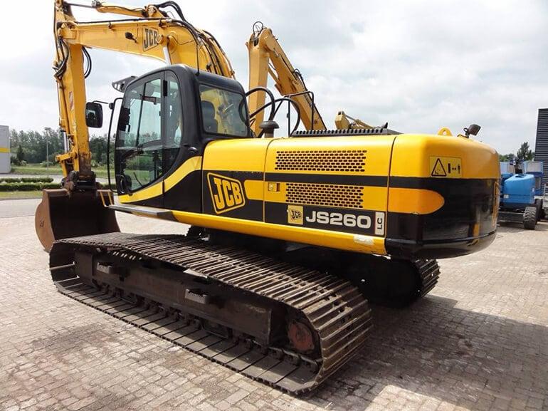 Аренда полуболотного экскаватора JCB JS260 LC — фото 2