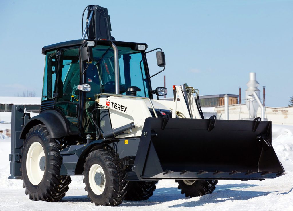 Аренда экскаватора-погрузчика Terex 860