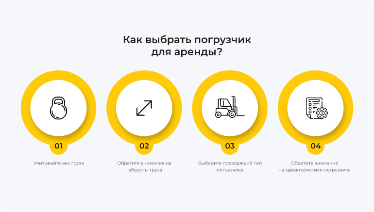 Как выбрать погрузчик для аренды?