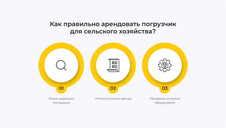 Как правильно арендовать погрузчик для сельского хозяйства?