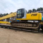 Аренда длиннорукого гусеничного экскаватора New Holland 265 (стрела 17 м)