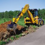 Аренда экскаватора-погрузчика JCB 5CX
