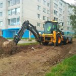 Аренда экскаватора-погрузчика Volvo BL71