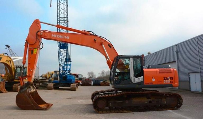 Аренда полуболотного гусеничного экскаватора HITACHI ZX280 LC