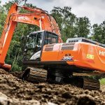 Аренда полуболотного гусеничного экскаватора HITACHI ZX 350 H