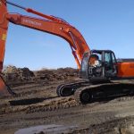 Аренда полуболотного гусеничного экскаватора HITACHI ZX 350 H