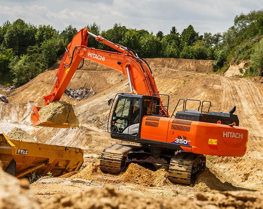 Аренда полуболотного гусеничного экскаватора HITACHI ZX 350 H — фото 5