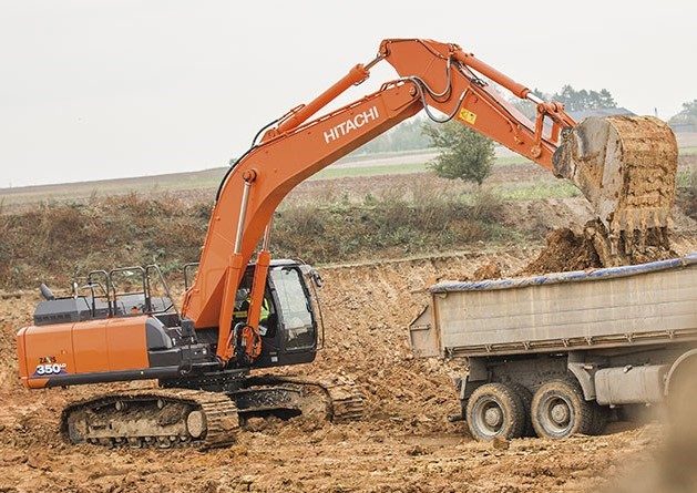 Аренда полуболотного гусеничного экскаватора HITACHI ZX 350 H — фото 6