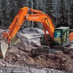 Аренда полуболотного гусеничного экскаватора HITACHI ZX 350 H