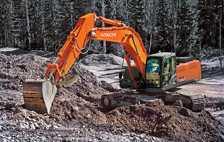 Аренда полуболотного гусеничного экскаватора HITACHI ZX 350 H — фото 8