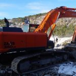Аренда полуболотного гусеничного экскаватора HITACHI ZX 350 H