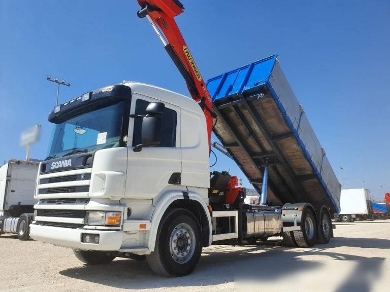 Аренда самосвала Scania R124