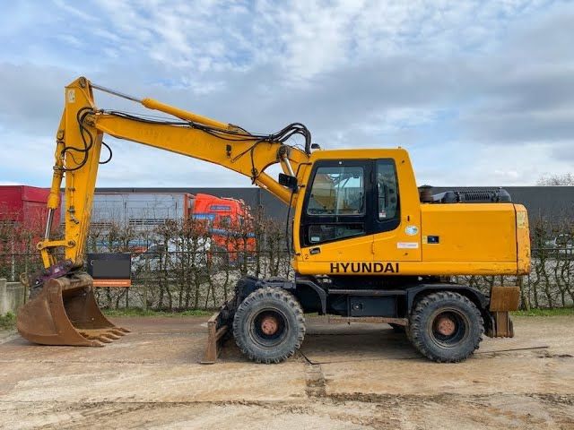 Аренда колесного экскаватора Hyundai R170W-7