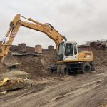 Аренда колесного экскаватора Liebherr A904