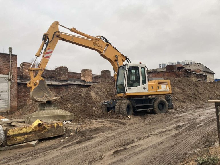 Аренда колесного экскаватора Liebherr A904